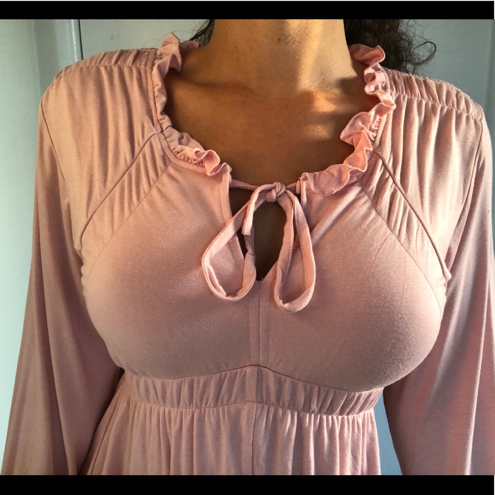 Pink Ruffled Blouse - Picture 4 of 4